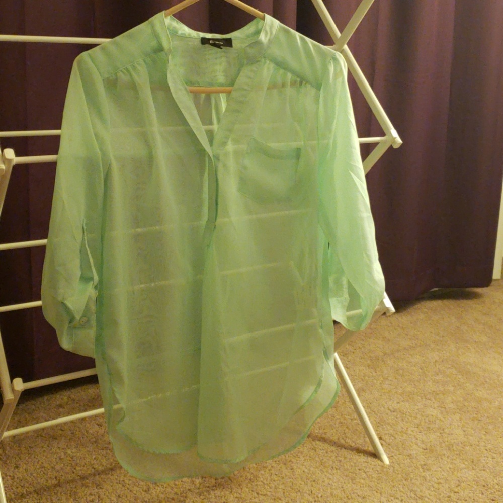 Blue blouse